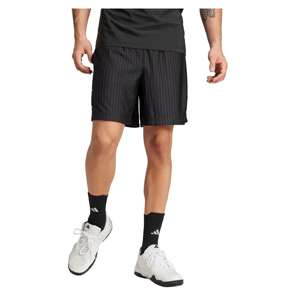 Men's Tennis Short and Tight Set Black - Bell Racket Store