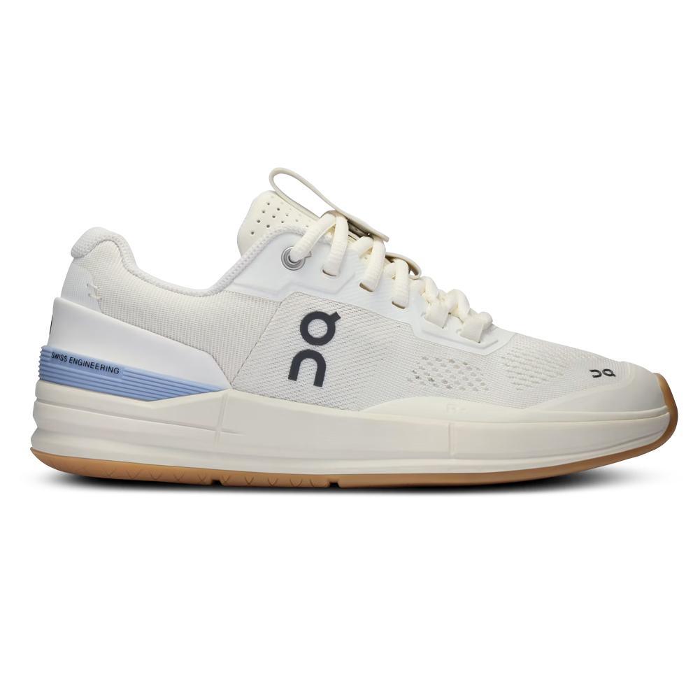 Men's THE ROGER Pro Tennis Shoes Ivory and Chambray - Bell Racket Store
