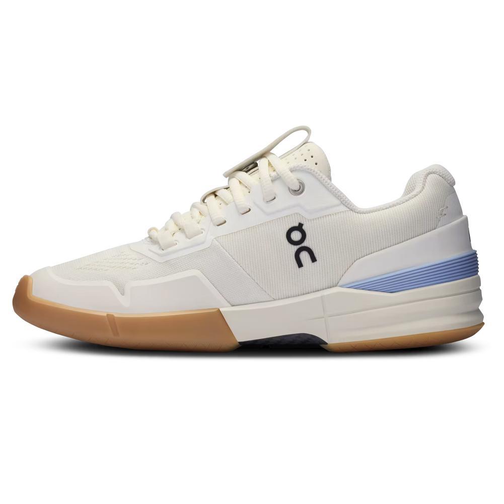 Men's THE ROGER Pro Tennis Shoes Ivory and Chambray - Bell Racket Store