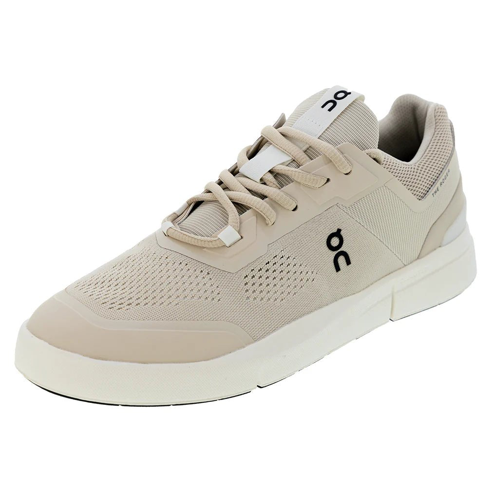 Men's THE ROGER Spin Shoes Sand and Ivory - Bell Racket Store