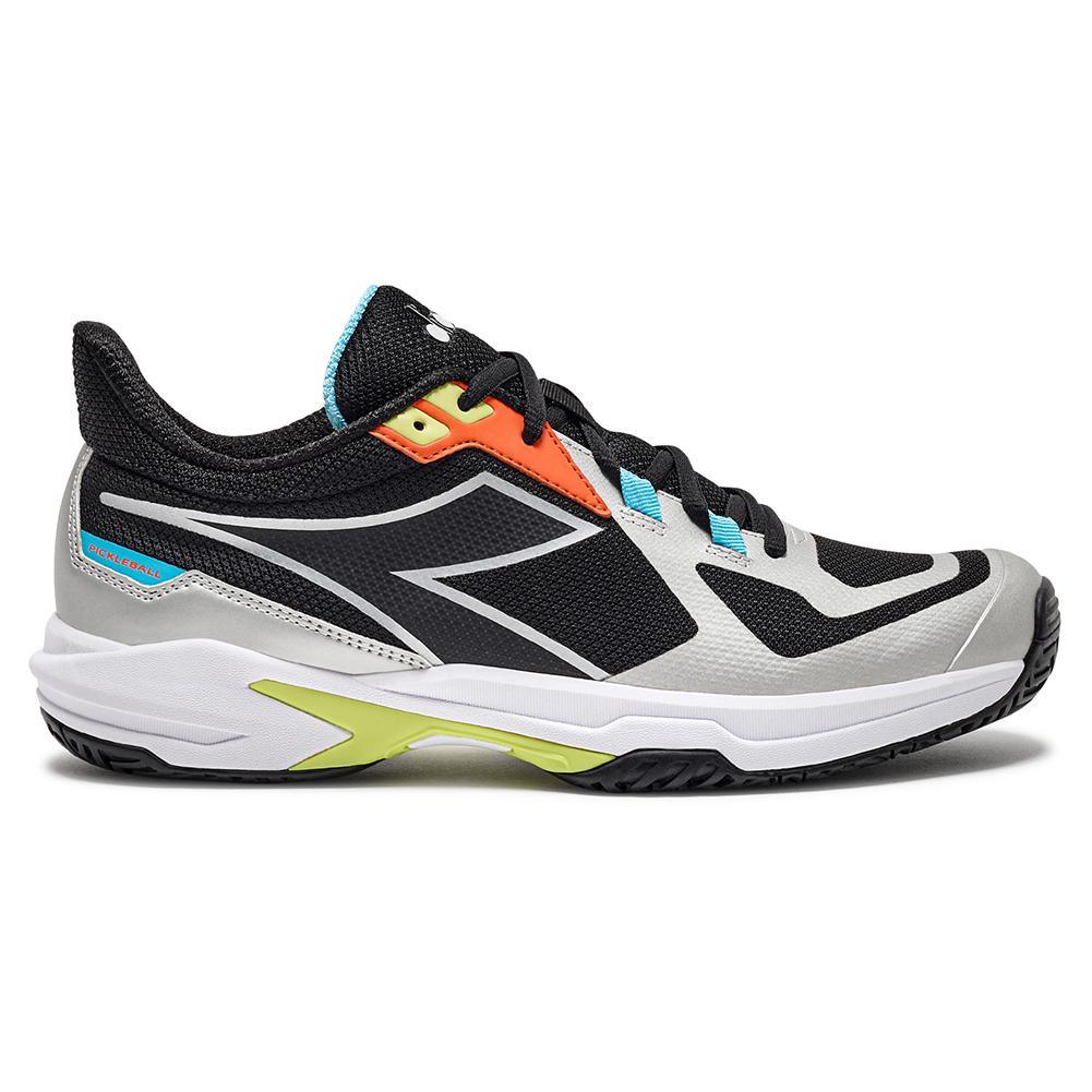 Men's Trofeo 2 AG Pickleball Shoes Black and Silver - Bell Racket Store