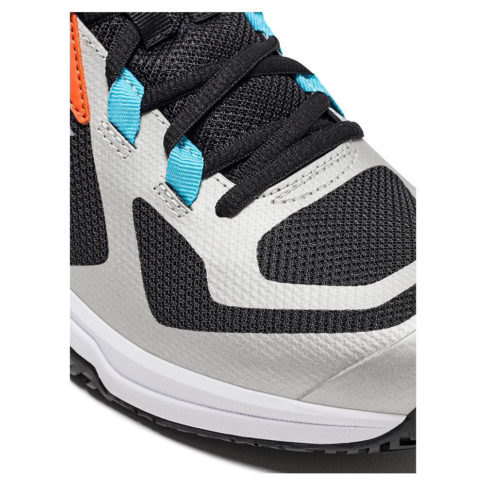 Men's Trofeo 2 AG Pickleball Shoes Black and Silver - Bell Racket Store