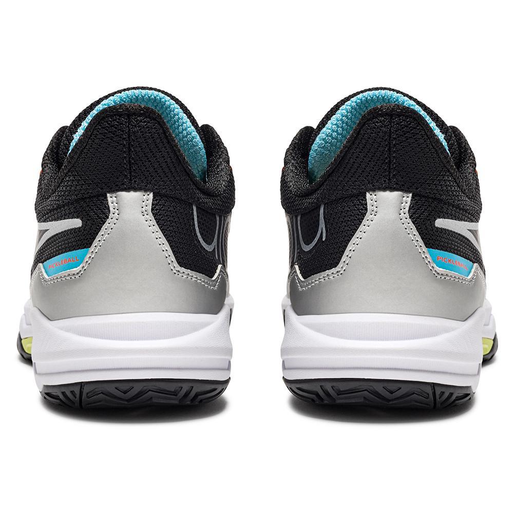 Men's Trofeo 2 AG Pickleball Shoes Black and Silver - Bell Racket Store