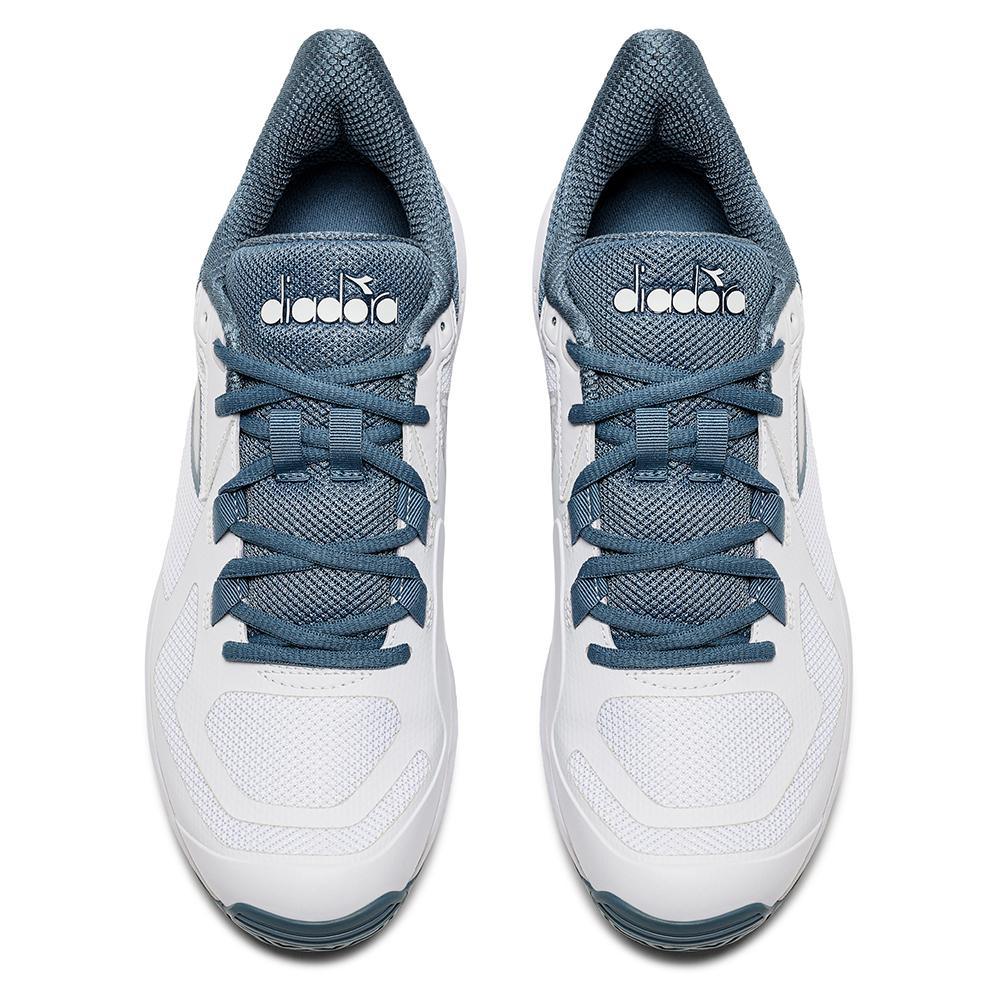 Men's Trofeo 2 AG Pickleball Shoes White and Oceanview - Bell Racket Store