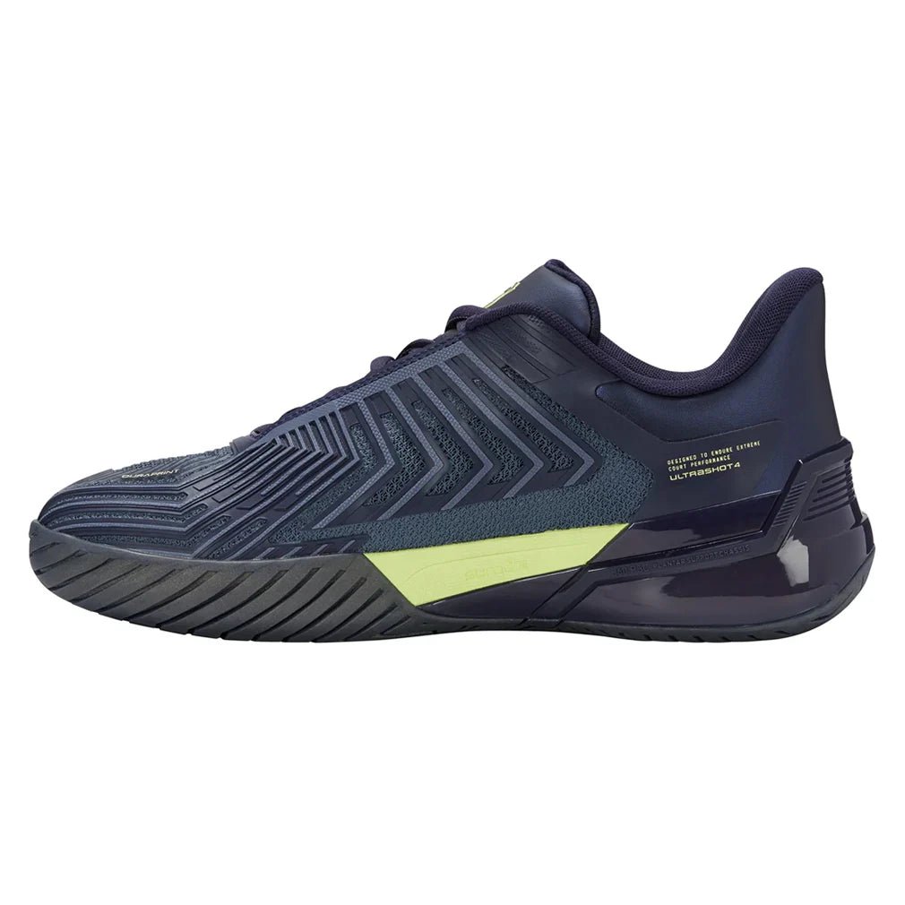 Men's Ultrashot 4 Tennis Shoes Vintage Indigo and Naval Academy - Bell Racket Store