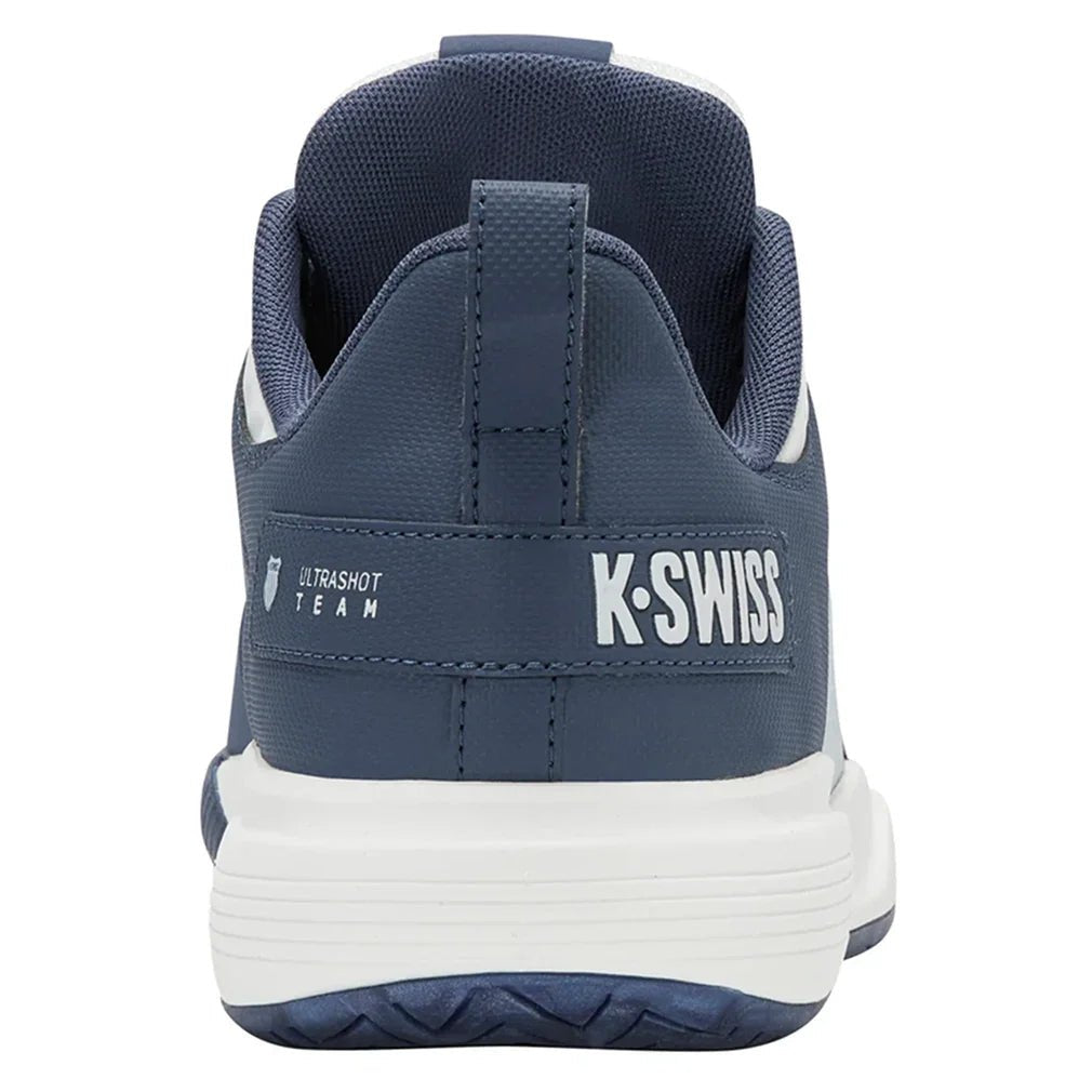 Men's Ultrashot Team Tennis Shoes Vintage Indigo and Blanc de Blanc - Bell Racket Store