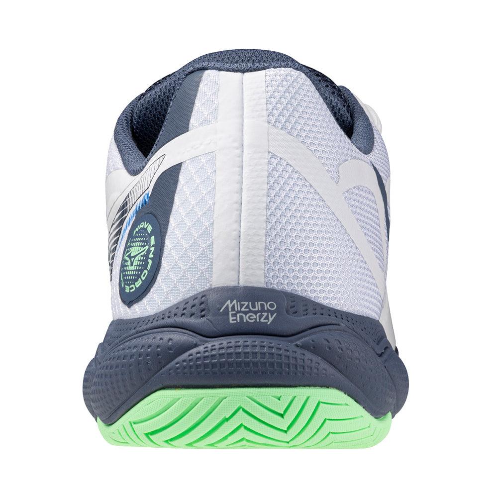 Men's Wave Enforce Court Tennis Shoes White and Vintage Indigo - Bell Racket Store