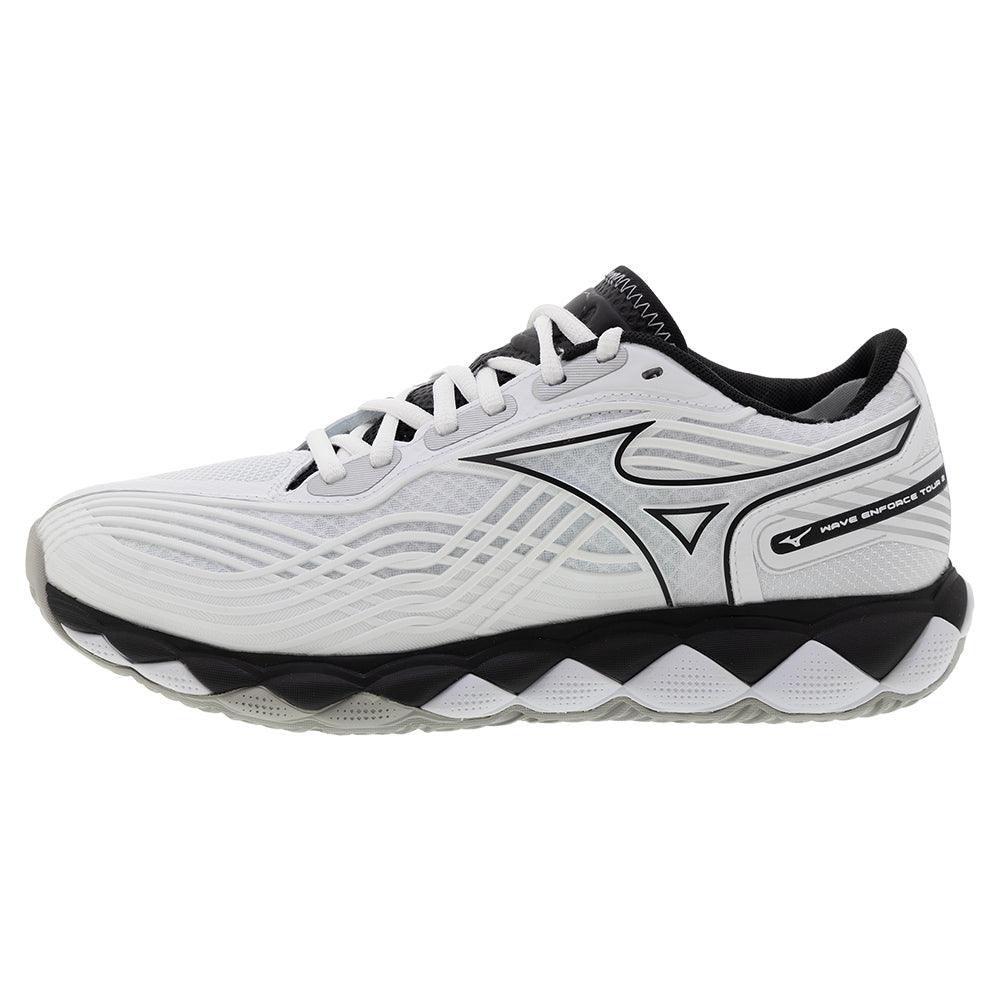 Men's Wave Enforce Tour 2 Tennis Shoes White and Black - Bell Racket Store