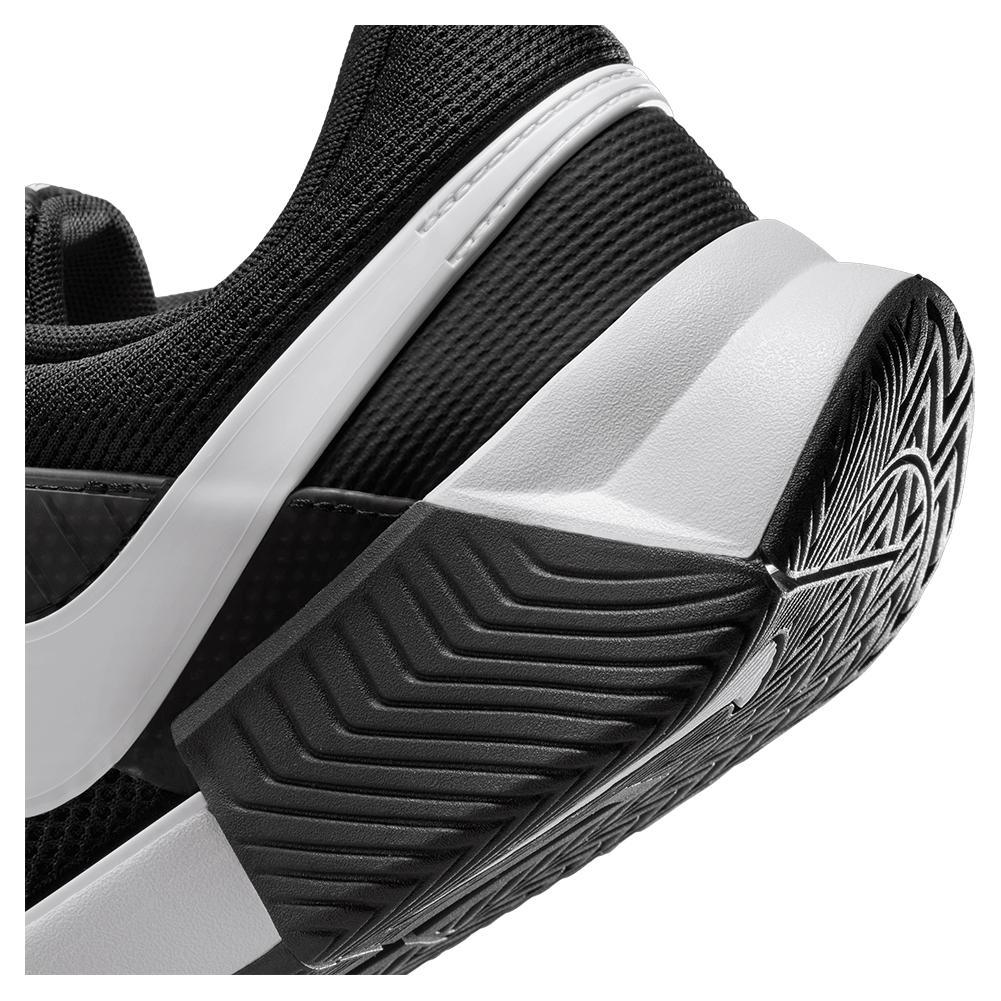 Men's Zoom GP Challenge 1 Tennis Shoes Black and White - Bell Racket Store