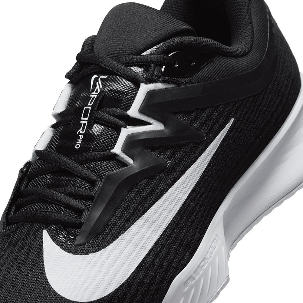 Mens Zoom Vapor Pro 3 Tennis Shoes Black and White - Bell Racket Store