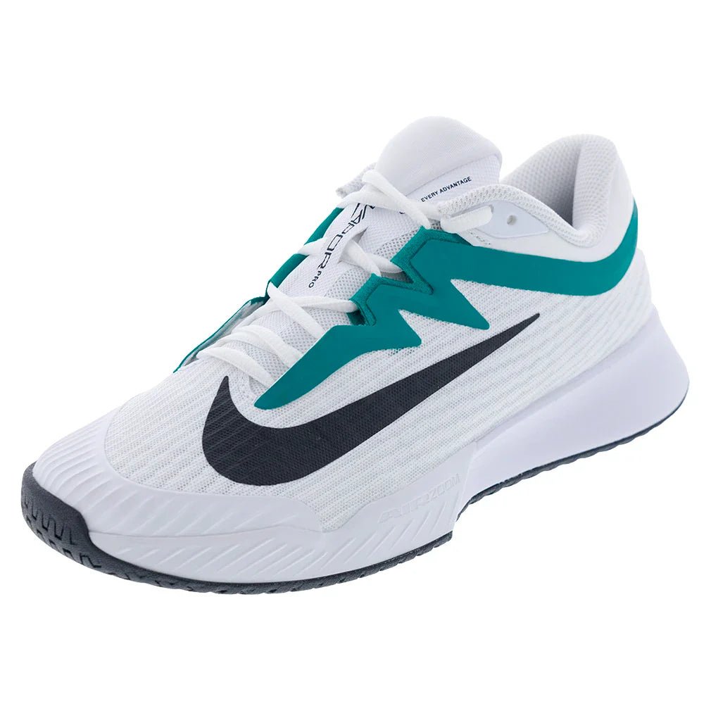 Men's Zoom Vapor Pro 3 Tennis Shoes White and Black - Bell Racket Store
