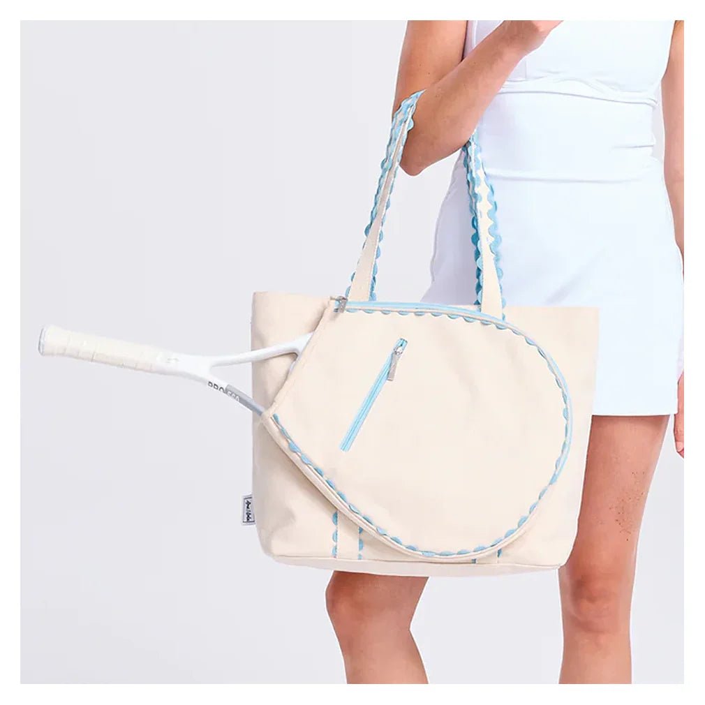 Nantucket Tennis Tote Light Blue - Bell Racket Store