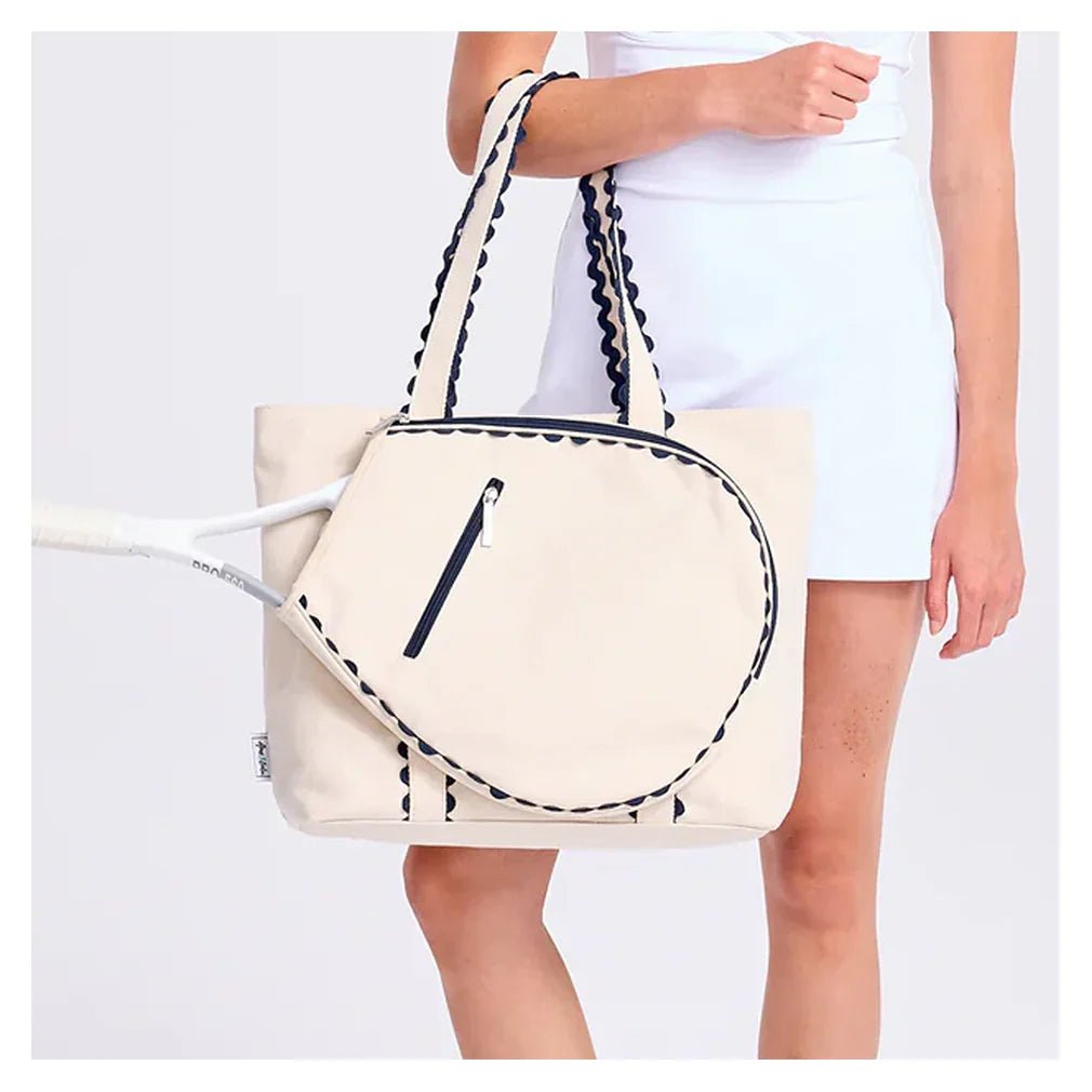 Nantucket Tennis Tote Navy - Bell Racket Store