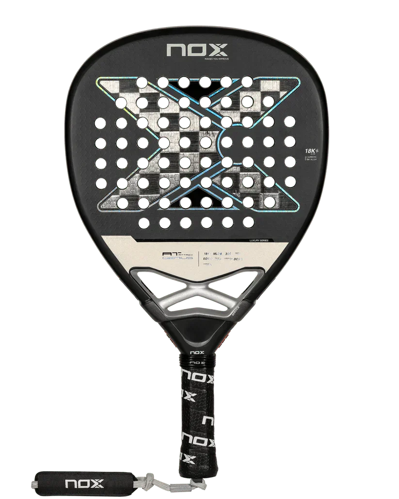 Nox AT Genius Attack 18K 2024 by Agustín Tapia Padel Racket Nox