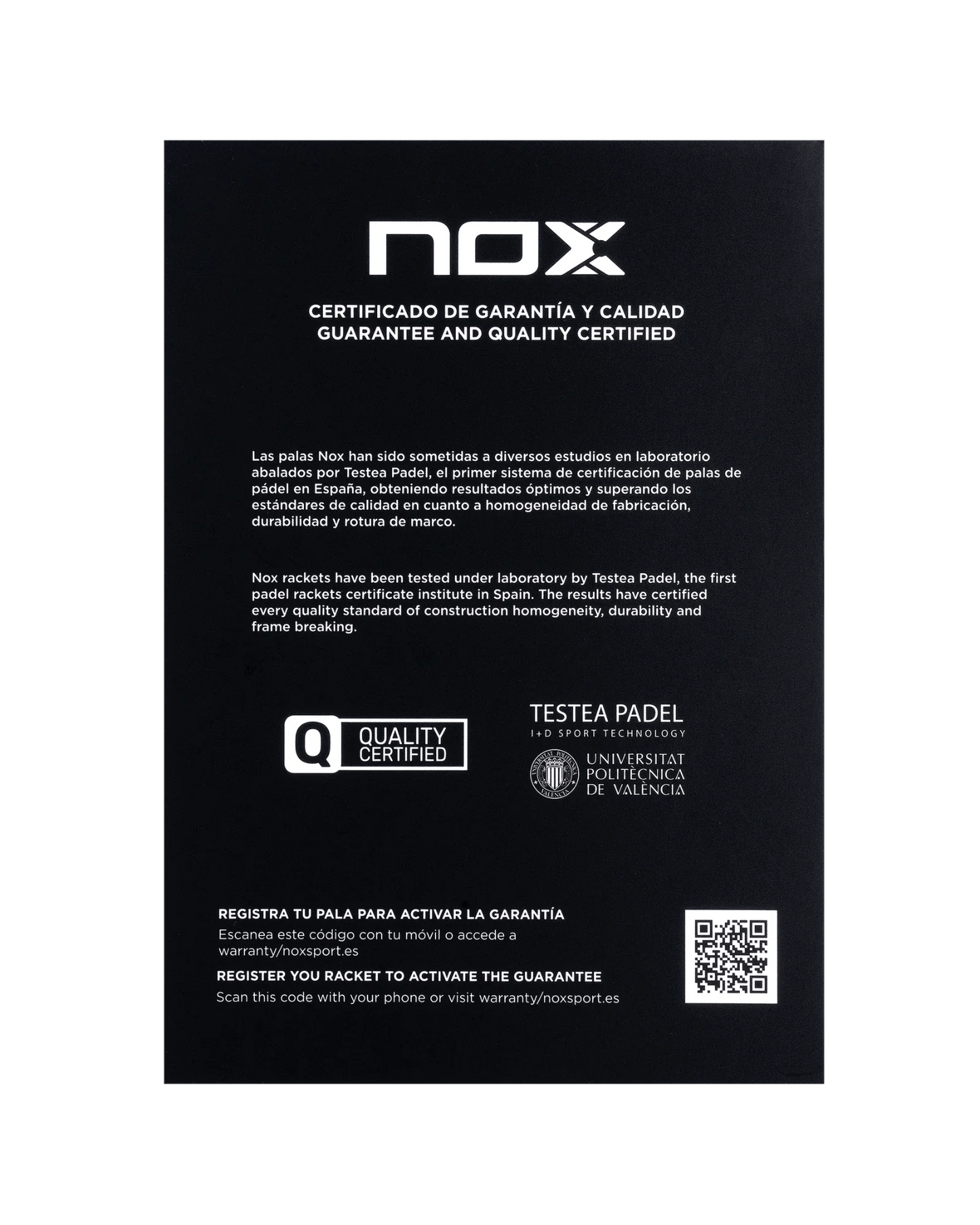 Nox AT Genius LIMITED Edition Pack - Bell Racket Store