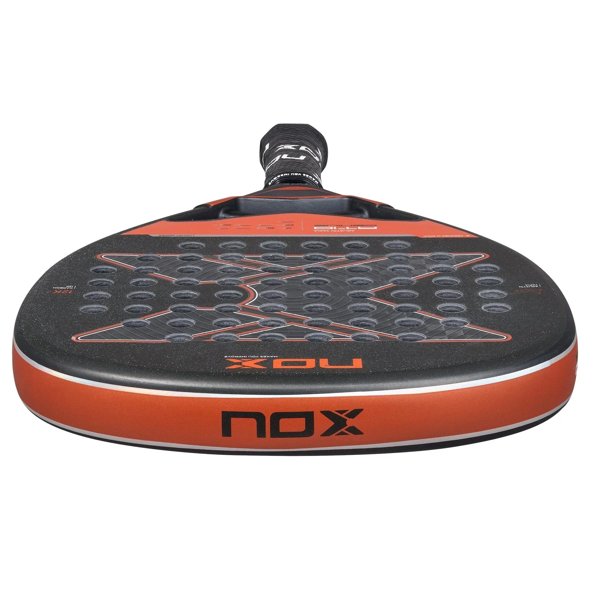 NOX AT10 GENIUS Attack 12K 2025 by AGUSTIN TAPIA Padel Racket Nox