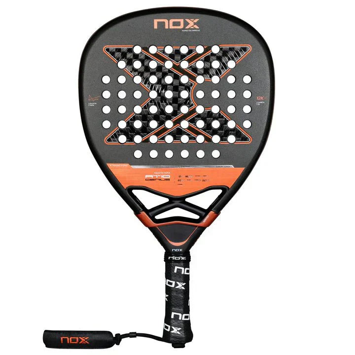 NOX AT10 GENIUS Attack 12K 2025 by AGUSTIN TAPIA Padel Racket Nox