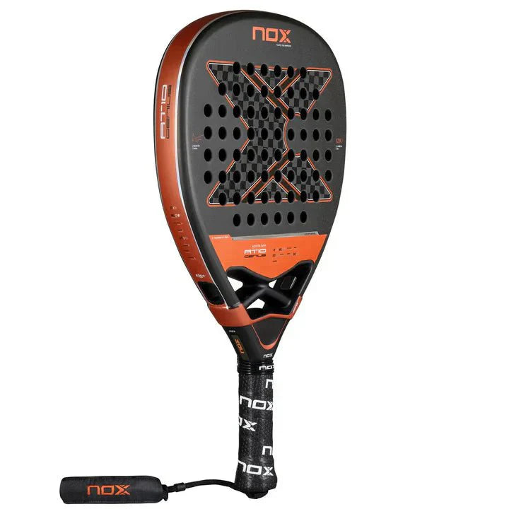NOX AT10 GENIUS Attack 12K 2025 by AGUSTIN TAPIA Padel Racket Nox