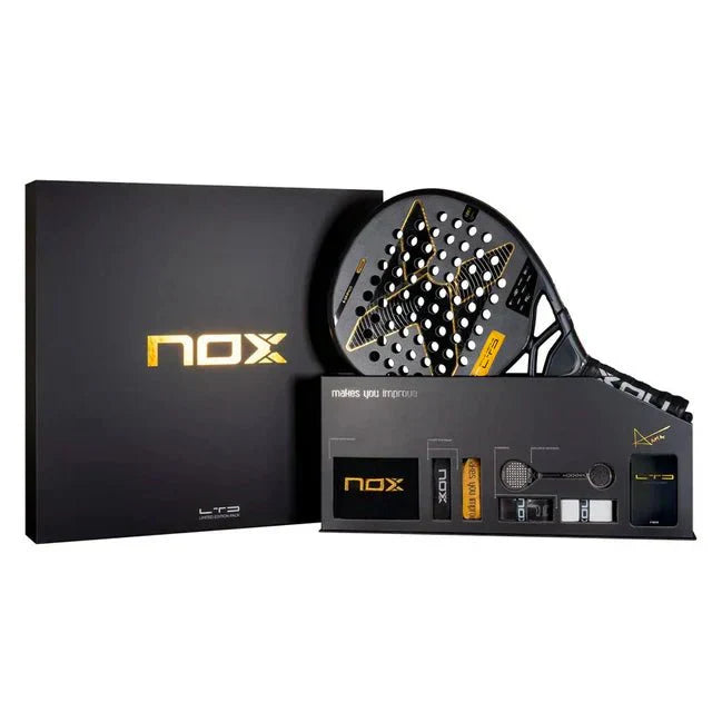 NOX AT10 GENIUS Limited Edition AGUSTIN TAPIA 2025 Pack Padel Racket Nox