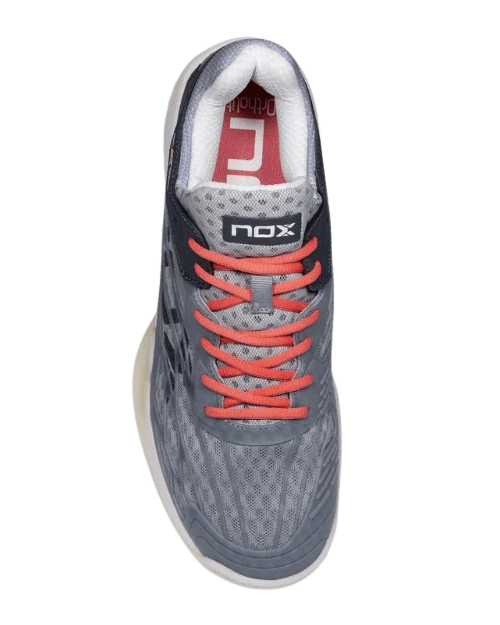 Nox AT10 Lux CoolGrey/Georgia Peach Padel Shoes - Bell Racket Store