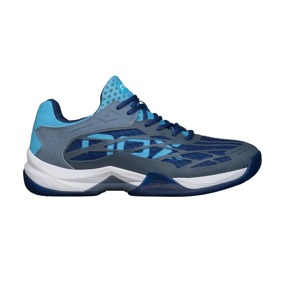 NOX AT10 LUX Piedra/ Blue 2024 AGUSTIN TAPIA (Zapatillas) Padel Shoes Nox