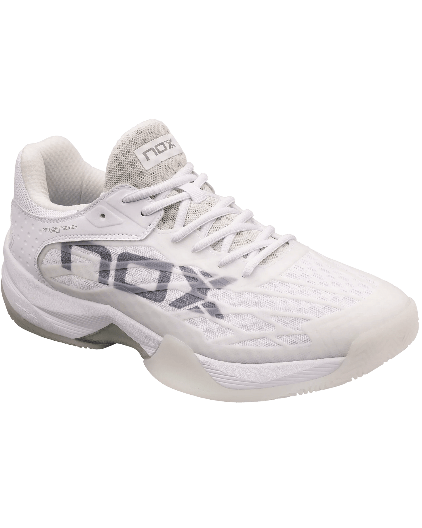 Nox AT10 Lux Shoes White/Grey - Bell Racket Store