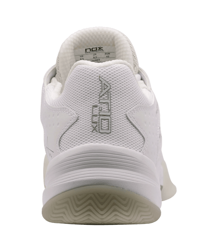 Nox AT10 Lux Shoes White/Grey - Bell Racket Store