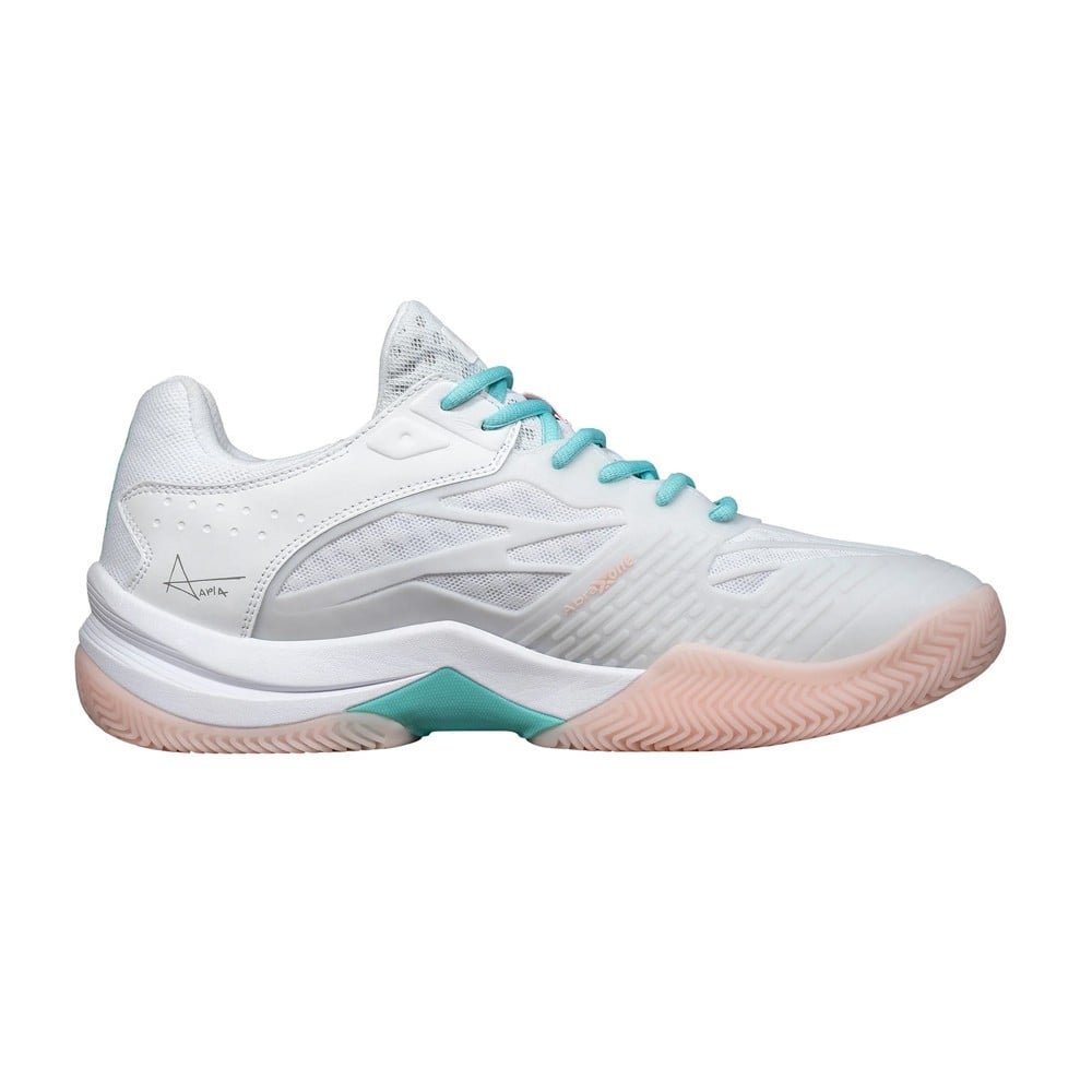 NOX AT10 LUX White/ Turquoise 2024 Padel Shoes Padel Shoes Nox