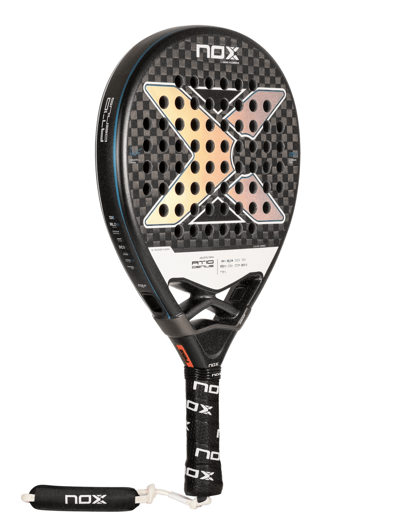 Nox AT10 Luxury GENIUS 12K 2024 by Agustín Tapia - Bell Racket Store