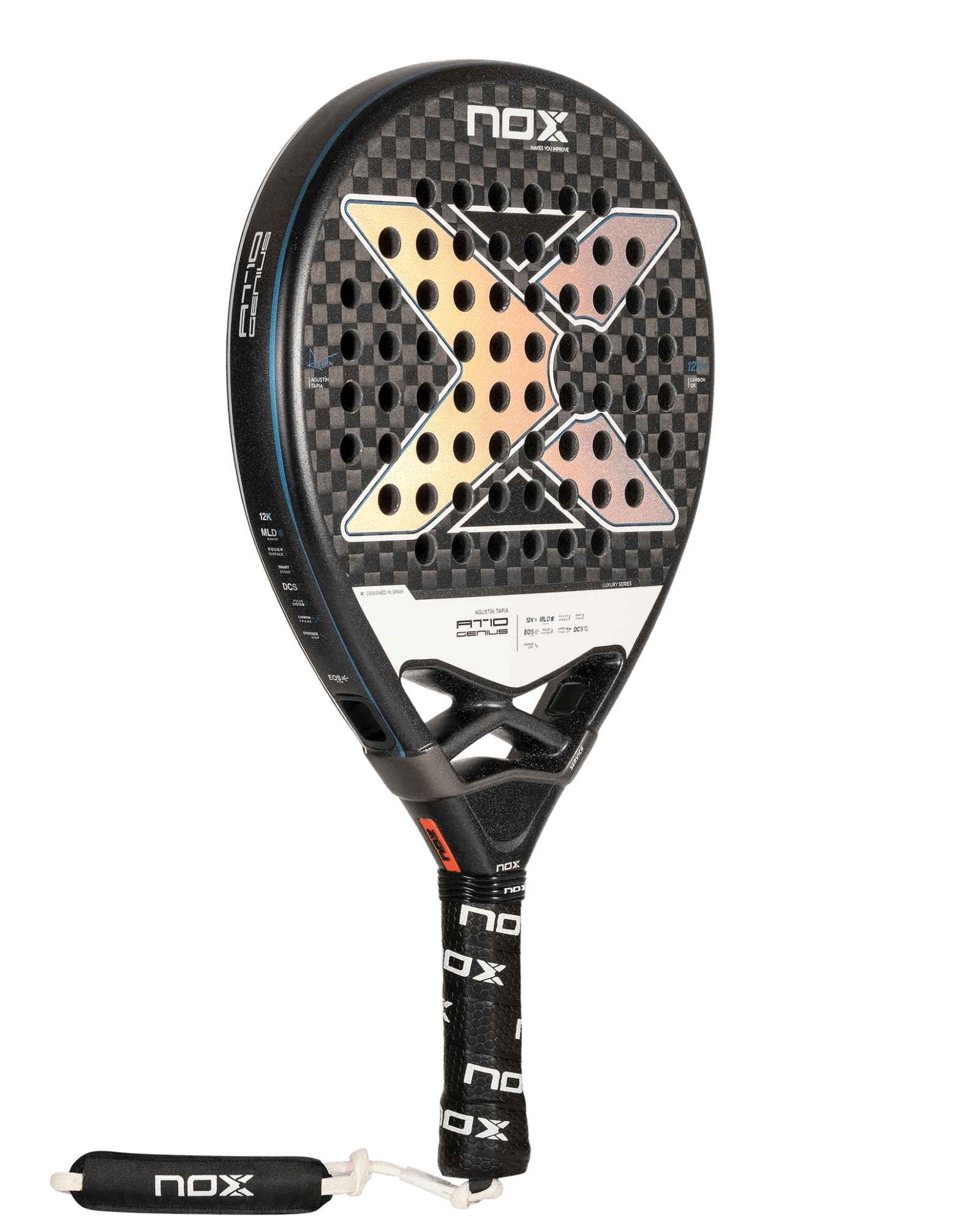 Nox AT10 Luxury GENIUS 12K 2024 by Agustín Tapia - Bell Racket Store