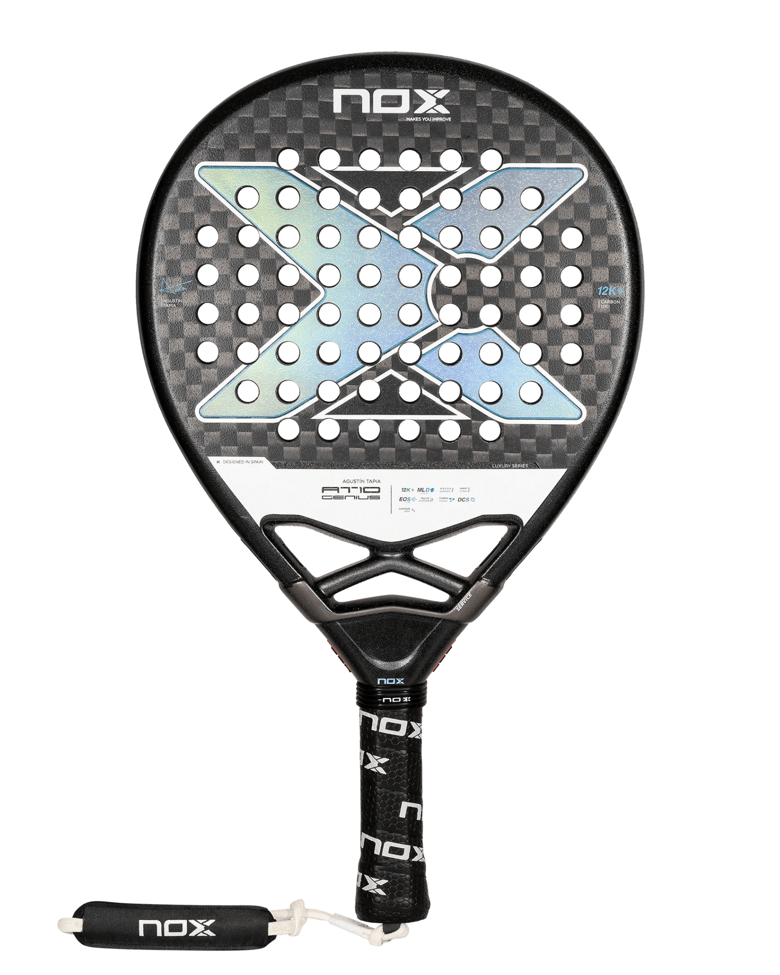 Nox AT10 Luxury GENIUS 12K 2024 by Agustín Tapia - Bell Racket Store