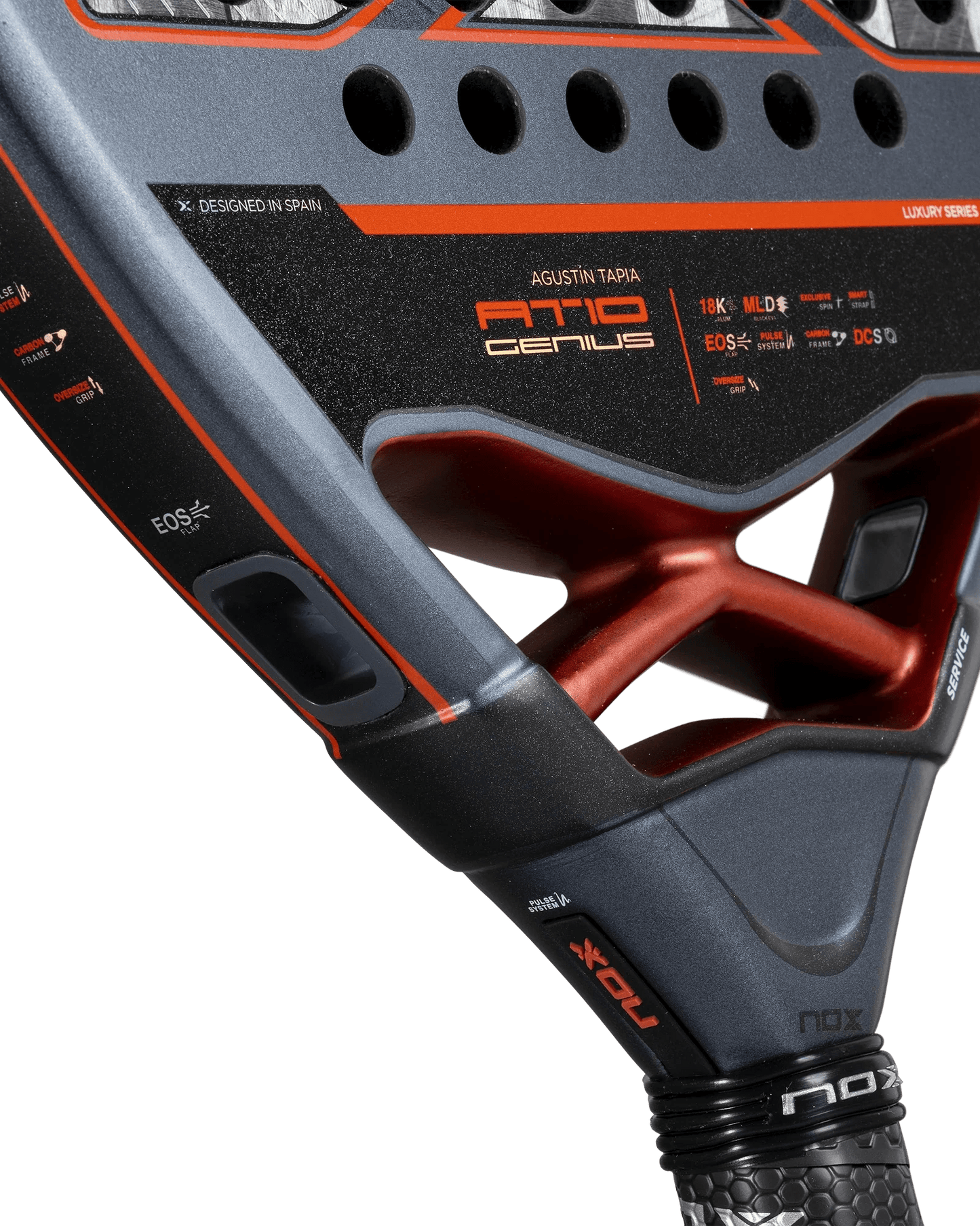 Nox AT10 Luxury GENIUS 18K Alum by Agustín Tapia - Bell Racket Store