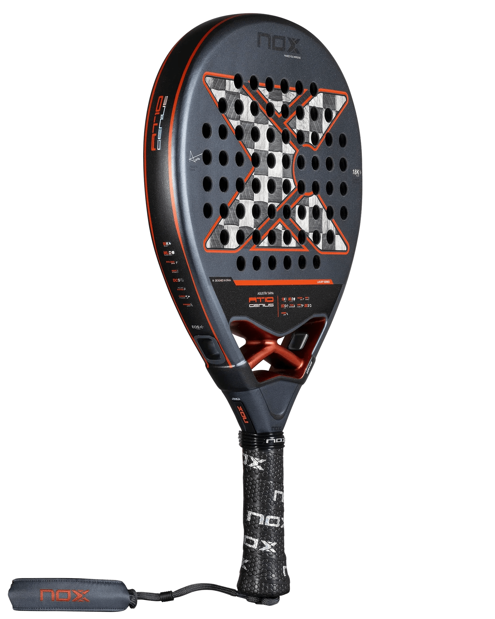 Nox AT10 Luxury GENIUS 18K Alum by Agustín Tapia - Bell Racket Store