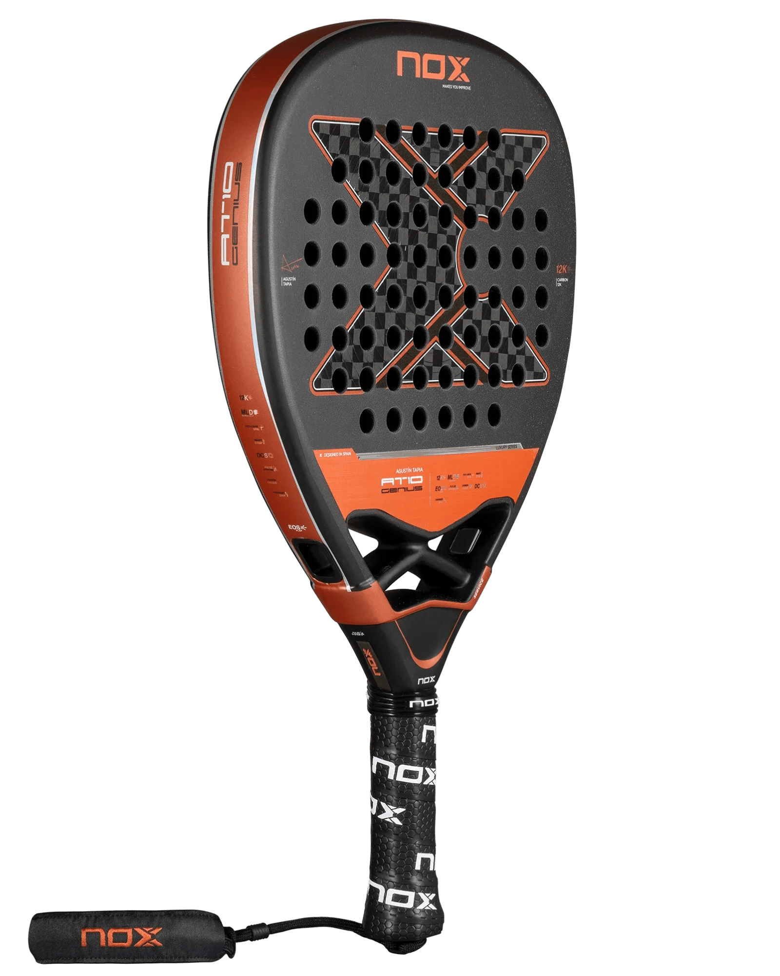 Nox AT10 Luxury GENIUS ATTACK 12K 2025 by Agustin Tapia - Bell Racket Store