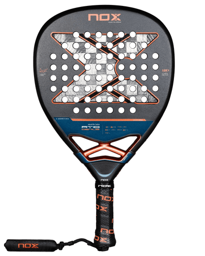 Nox AT10 Luxury GENIUS ATTACK 18K Alum 2025 by Agustin Tapia - Bell Racket Store