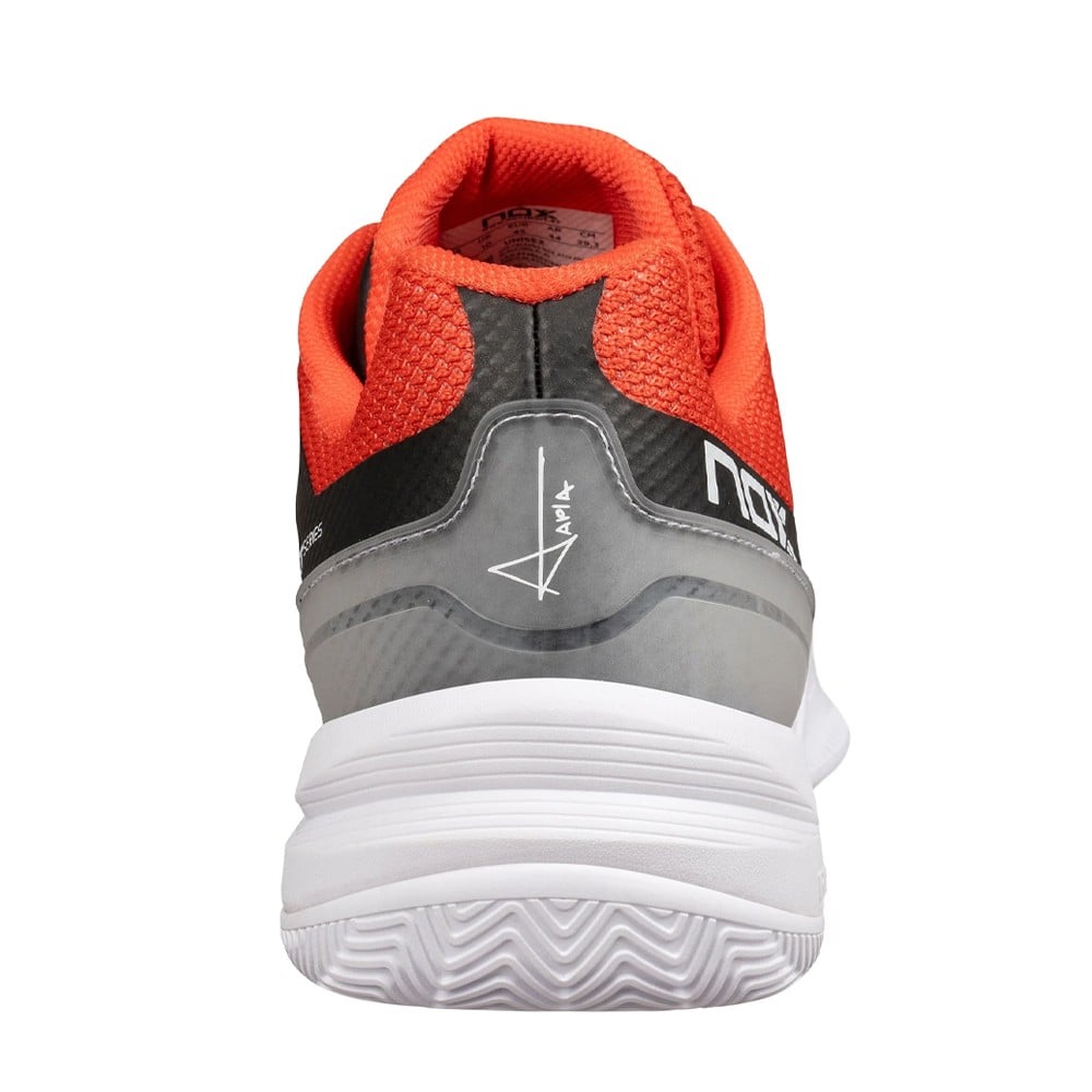 NOX AT10 PRO Black/Red 2024 AGUSTIN TAPIA Padel Shoes Padel Shoes Nox