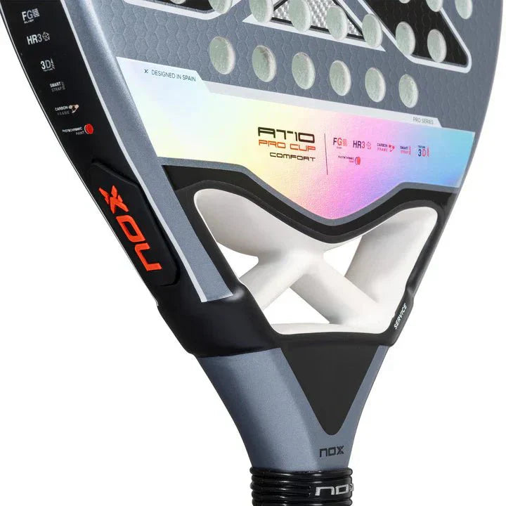 NOX AT10 PRO CUP Comfort 2025 by AGUSTIN TAPIA Padel Racket Padel Racket Nox