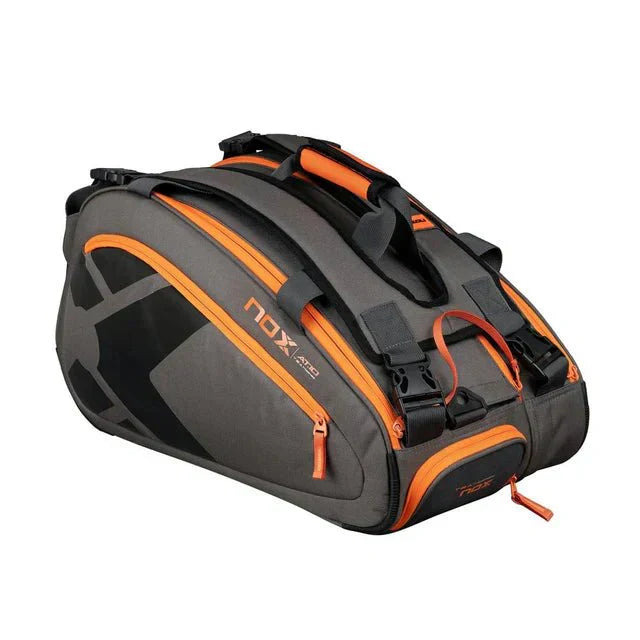 NOX AT10 Team Grey/ Orange 2024 Padel Bag Padel Bag Nox