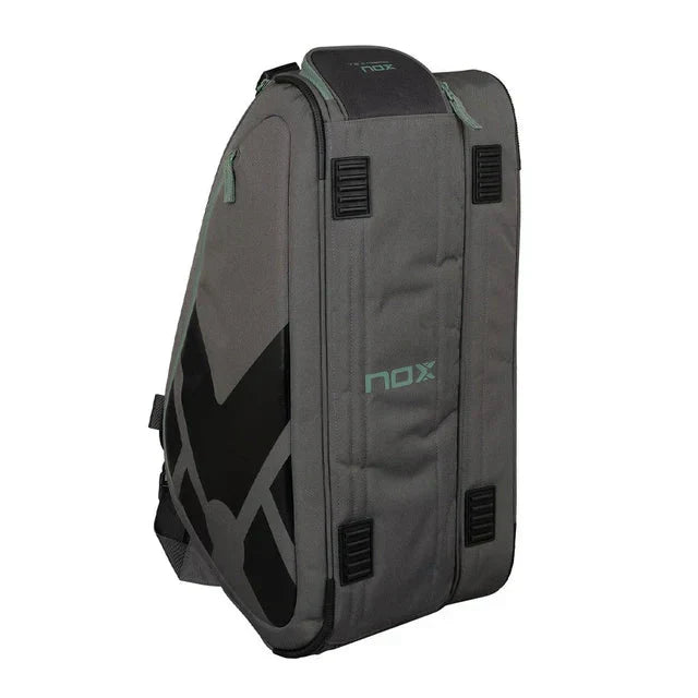 NOX AT10 Team Grey/Green 2024 Padel Bag Padel Bag Nox