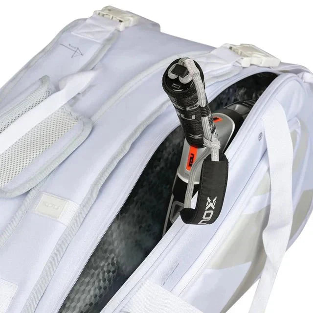 NOX AT10 Team White 2024 AGUSTIN TAPIA Padel Bag Padel Bag Nox