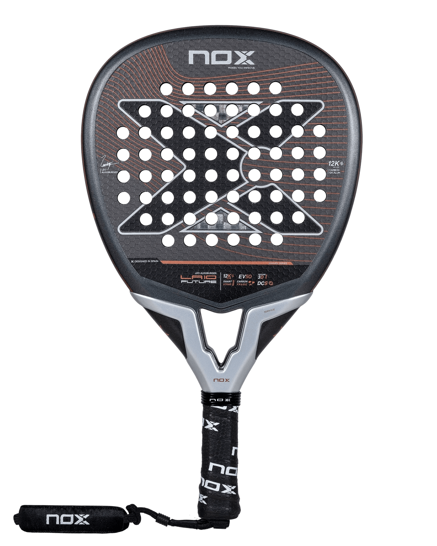 Nox LA10 Future 12k 2024 by Leo Augsburger - Bell Racket Store