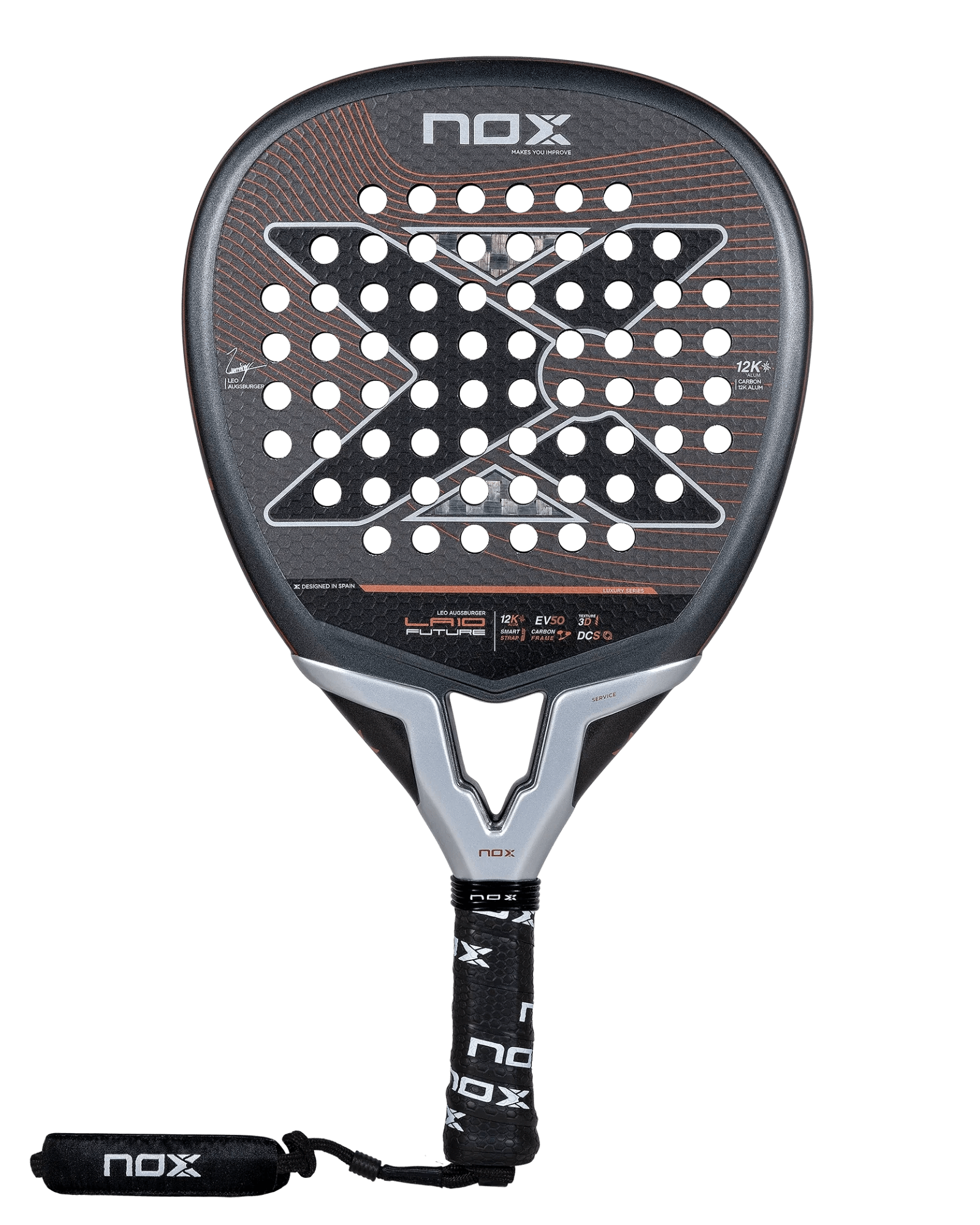 Nox LA10 Future 12k 2024 by Leo Augsburger - Bell Racket Store