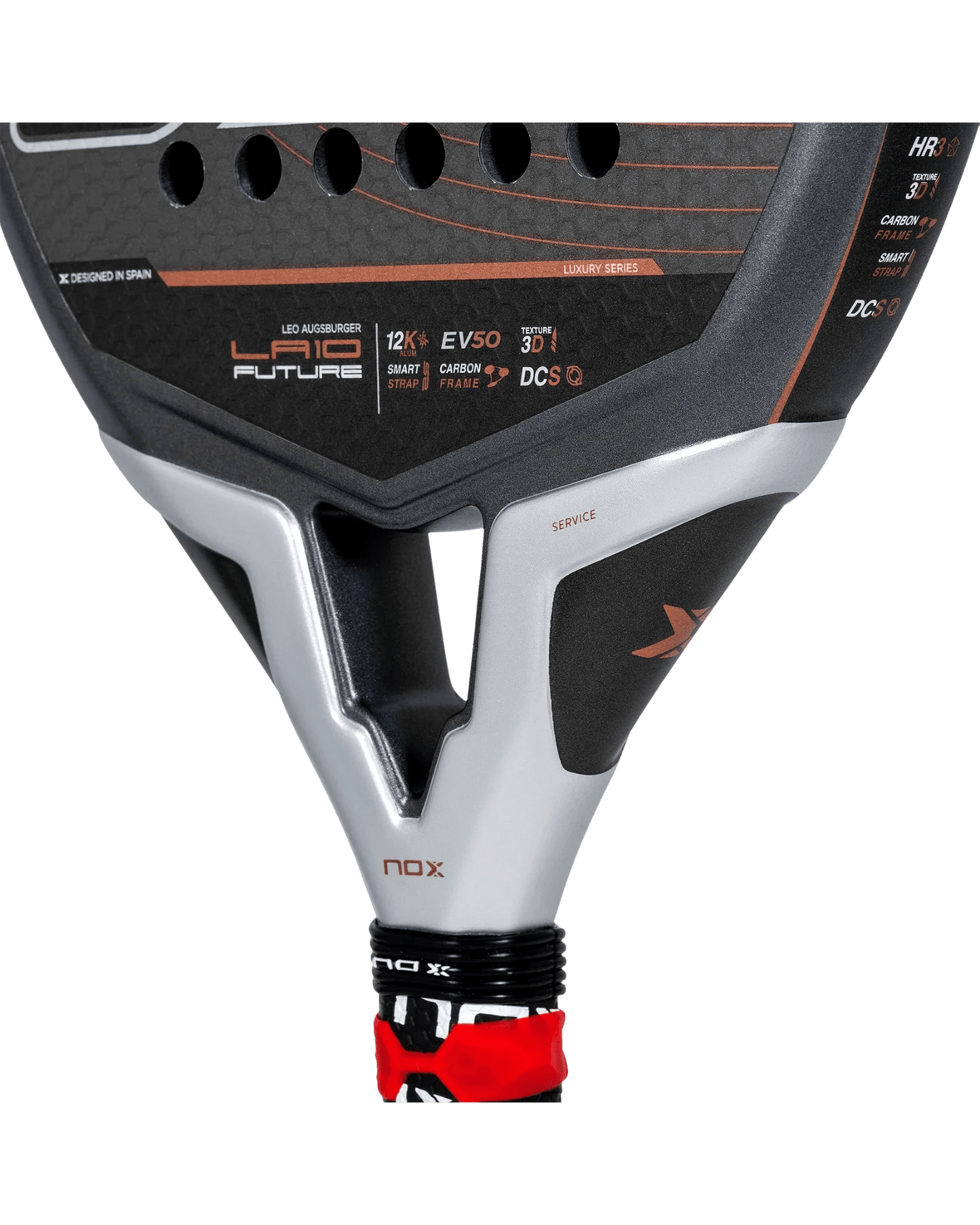 Nox LA10 Future 12k 2024 by Leo Augsburger - Bell Racket Store