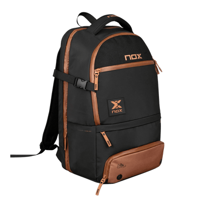 Nox Luxury Open Series BLACK/BROWN Backpack - Bell Racket Store