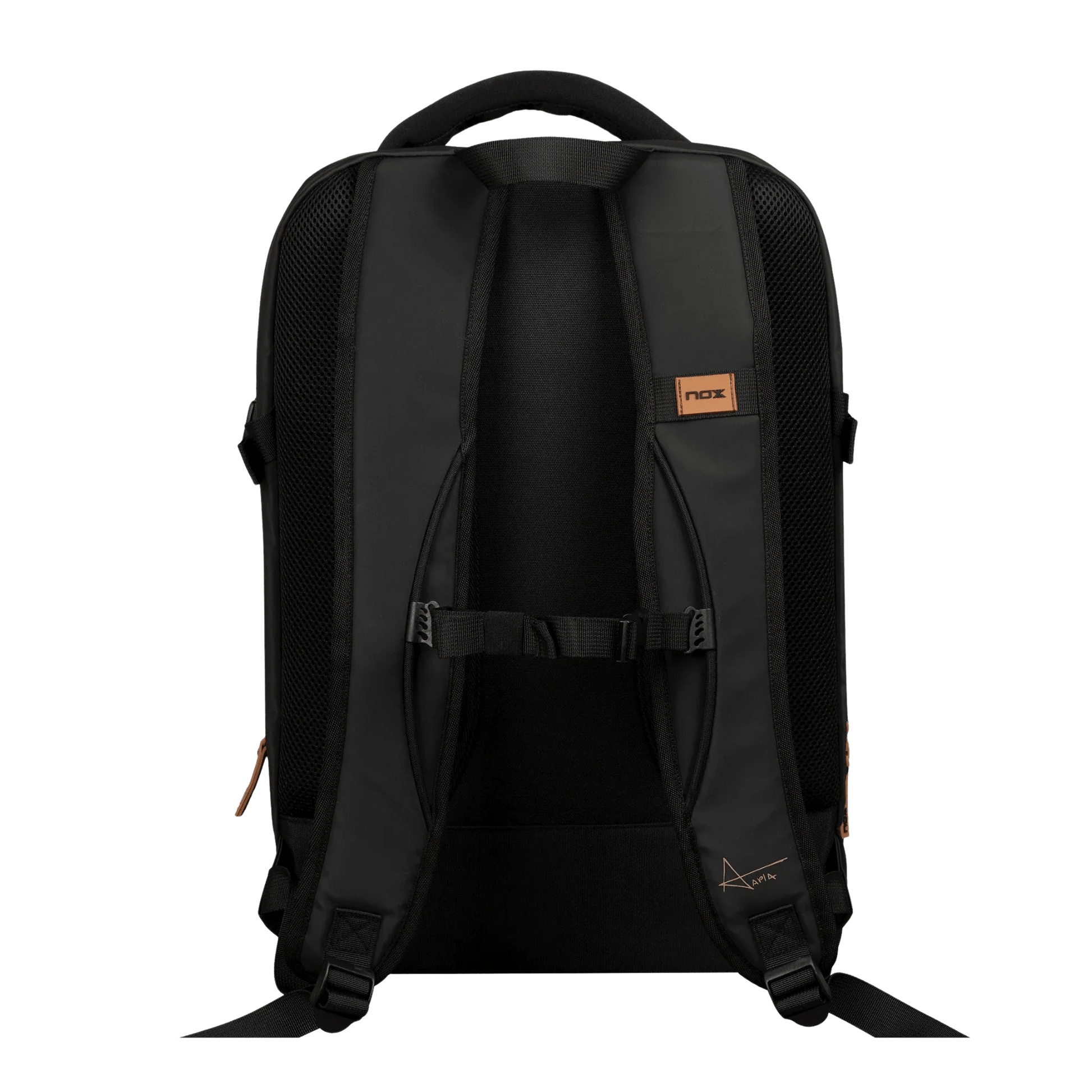 Nox Luxury Open Series BLACK/BROWN Backpack - Bell Racket Store