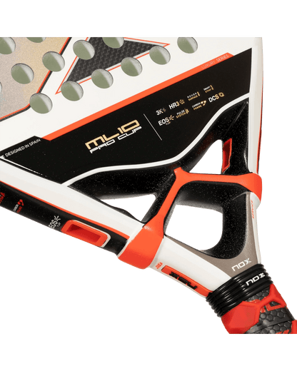 Nox ML10 PRO CUP Luxury 2024 Miguel Lamperti's racket - Bell Racket Store