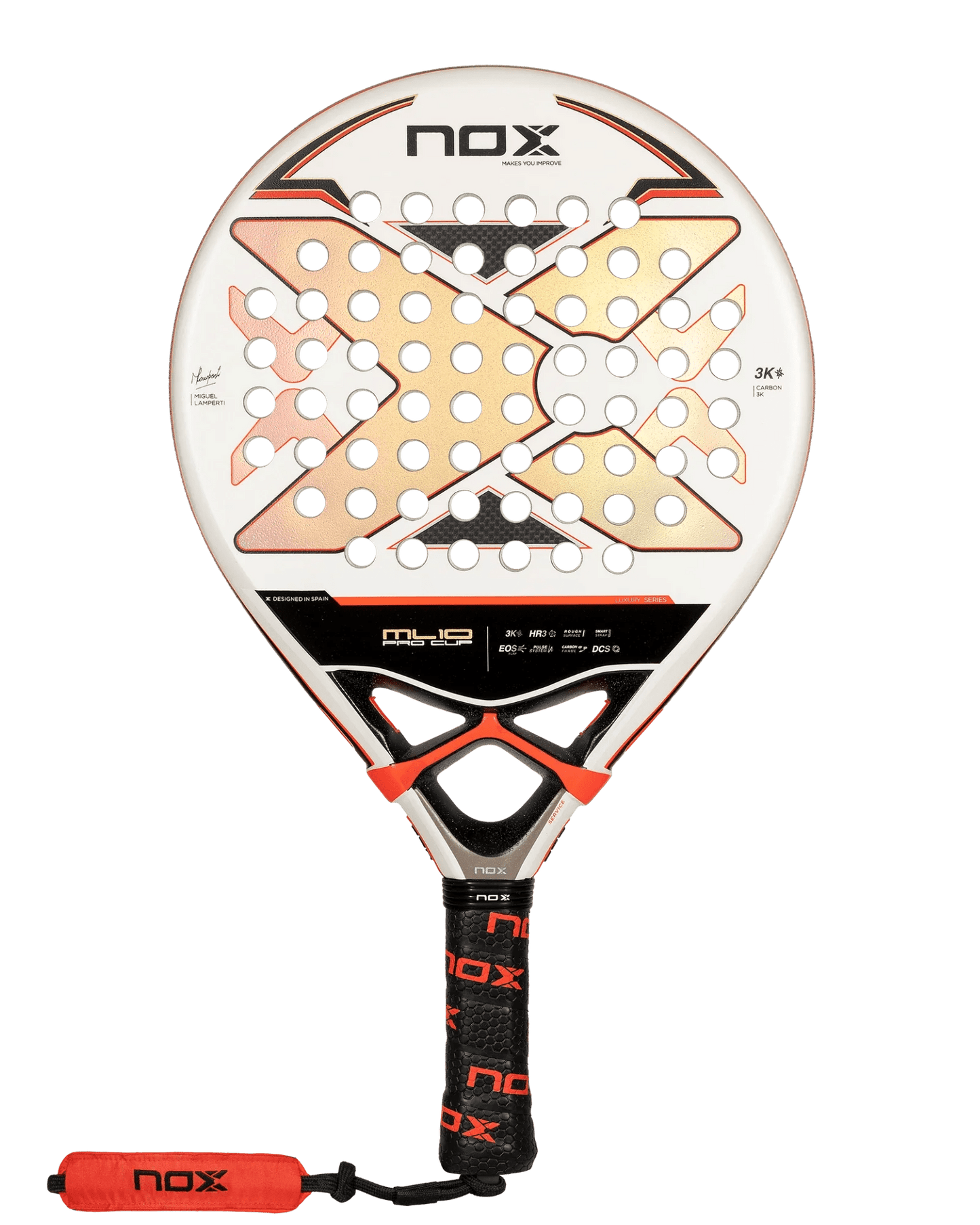 Nox ML10 PRO CUP Luxury 2024 Miguel Lamperti's racket - Bell Racket Store