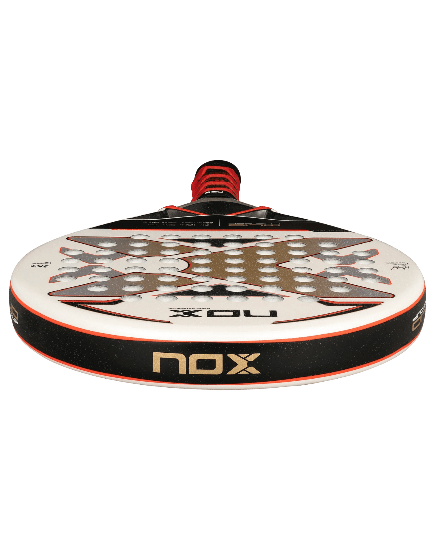 Nox ML10 PRO CUP Luxury 2024 Miguel Lamperti's racket - Bell Racket Store
