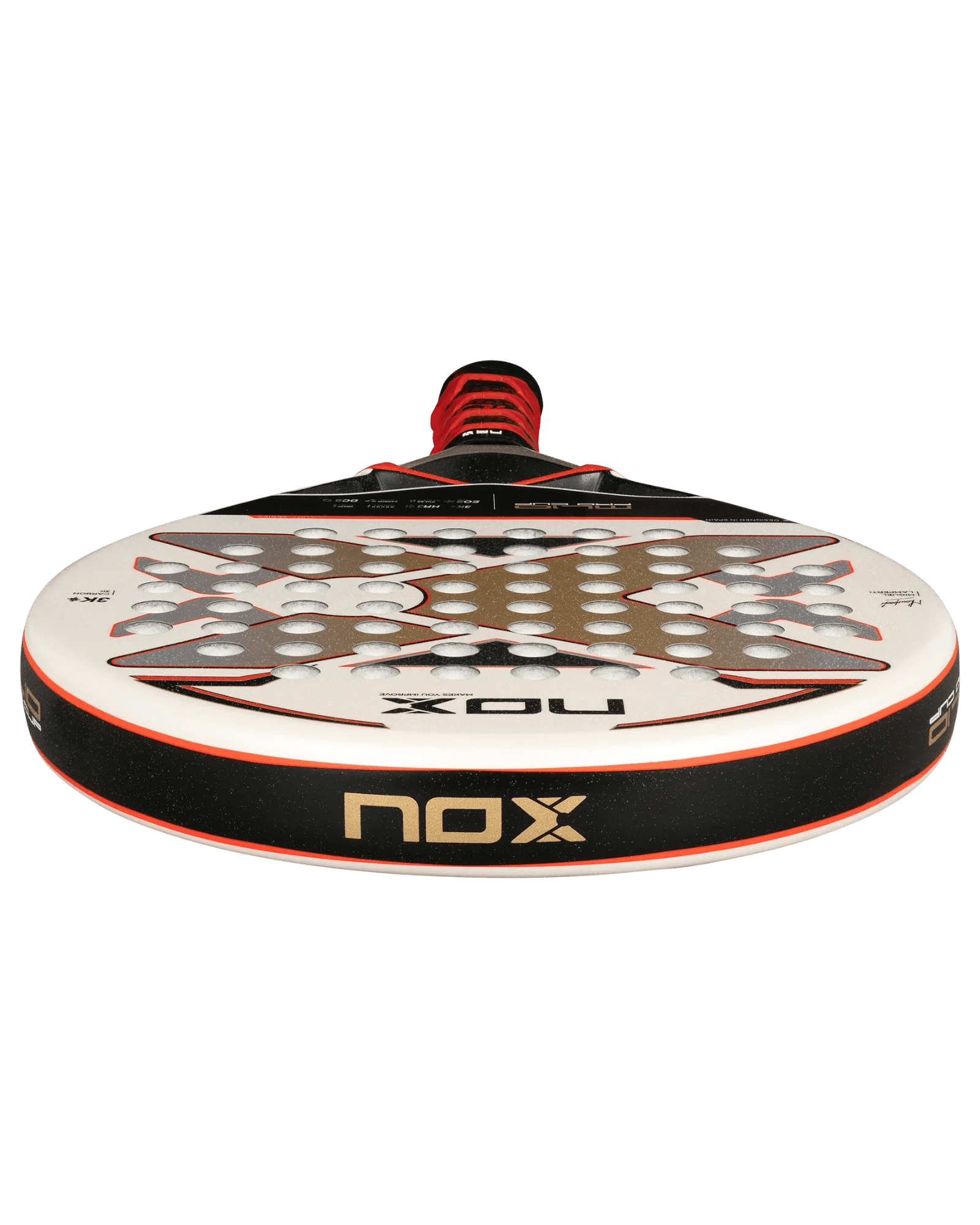 Nox ML10 PRO CUP Luxury 2024 Miguel Lamperti's racket - Bell Racket Store