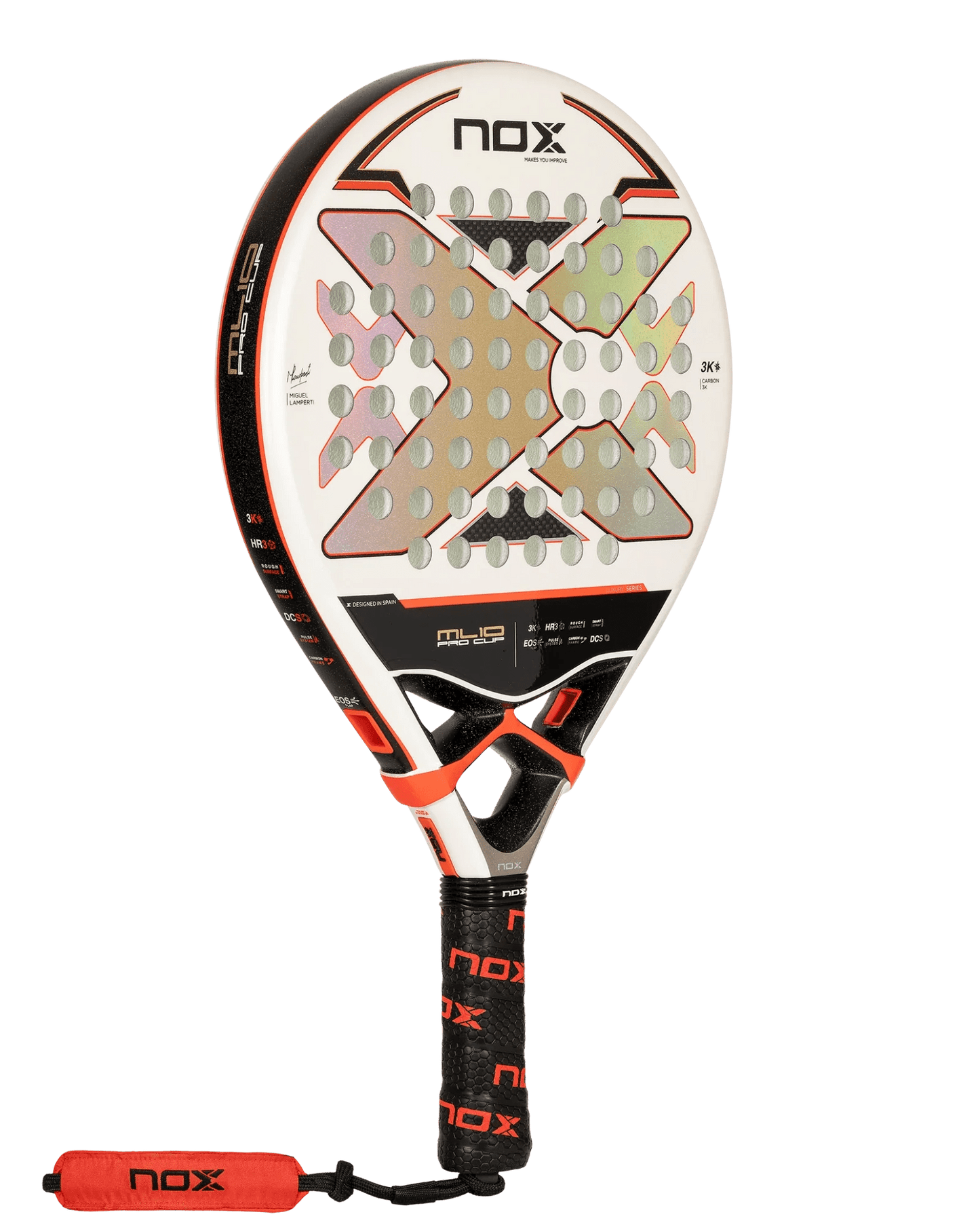 Nox ML10 PRO CUP Luxury 2024 Miguel Lamperti's racket - Bell Racket Store